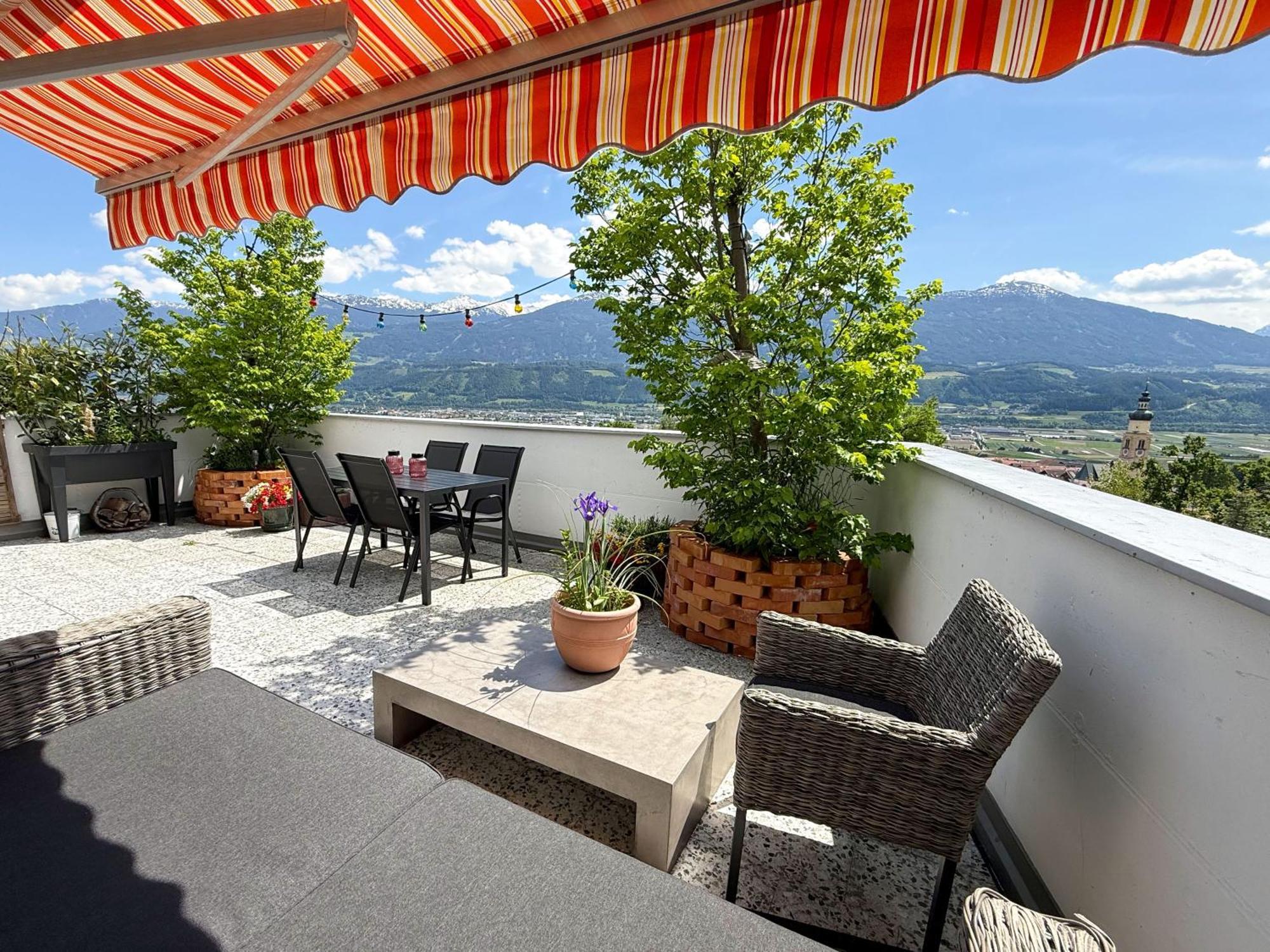 Апартаменты Sunny Mountain Loft - Terrace & Garden Таур Экстерьер фото