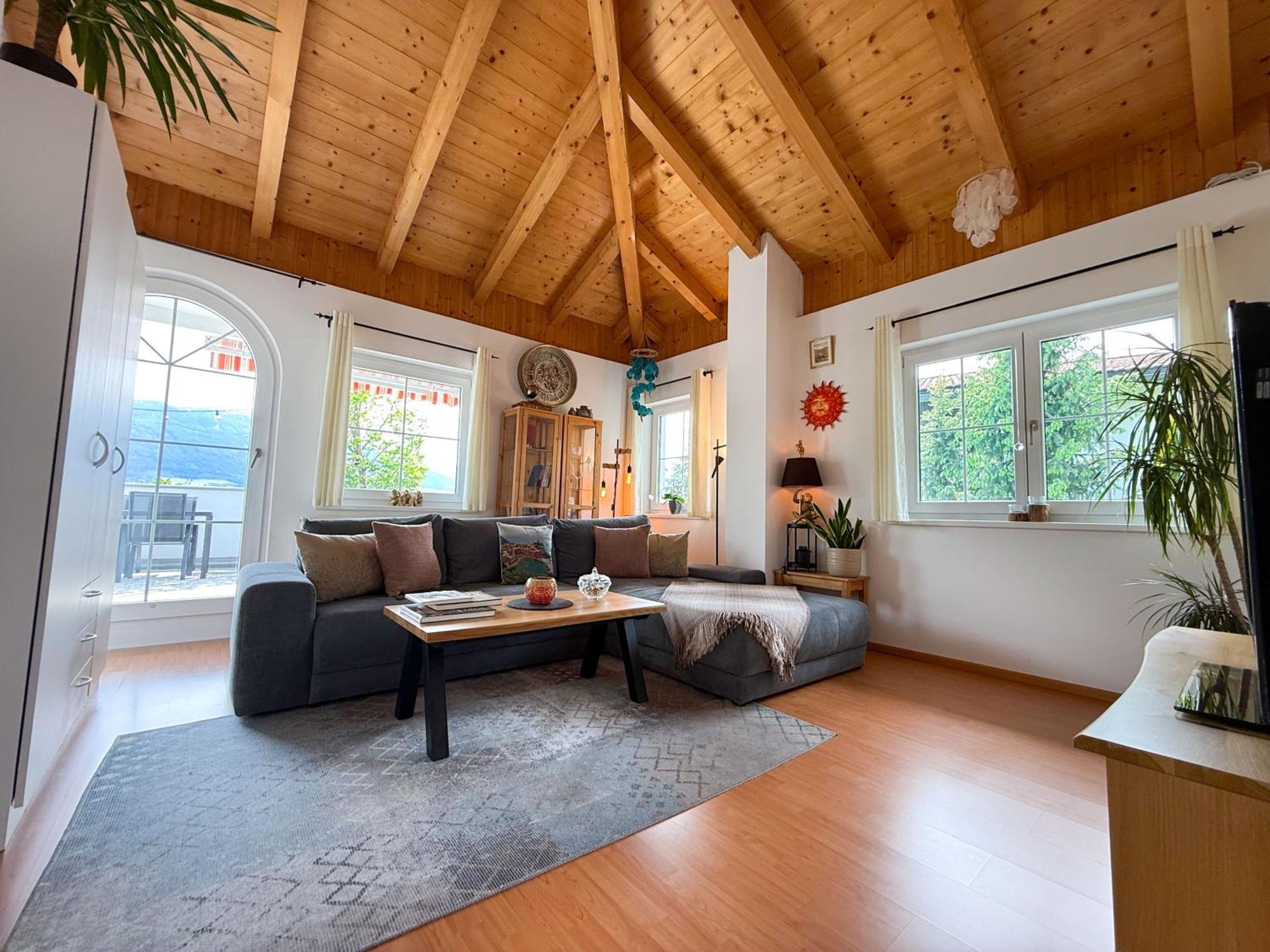 Апартаменты Sunny Mountain Loft - Terrace & Garden Таур Экстерьер фото